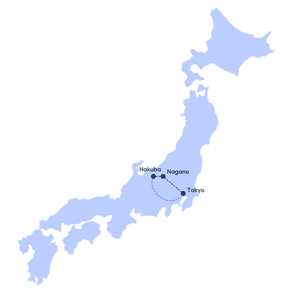 Japan map