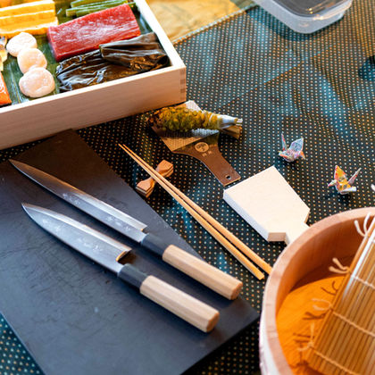 A sushi making experience in Kawagoe, Japan