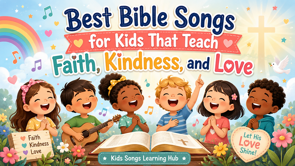 children singing bible songs