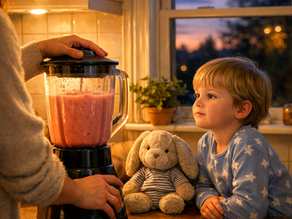 How to Make a Gentle Banana and Oat Evening Smoothie for Kids