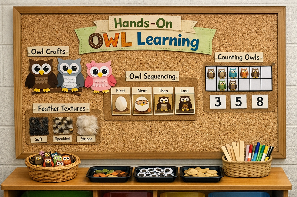 Owl Facts for Kids: Night Creatures Explained with Songs & Activities