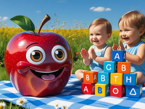 kids learning the ABCs