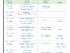 Find student dances here