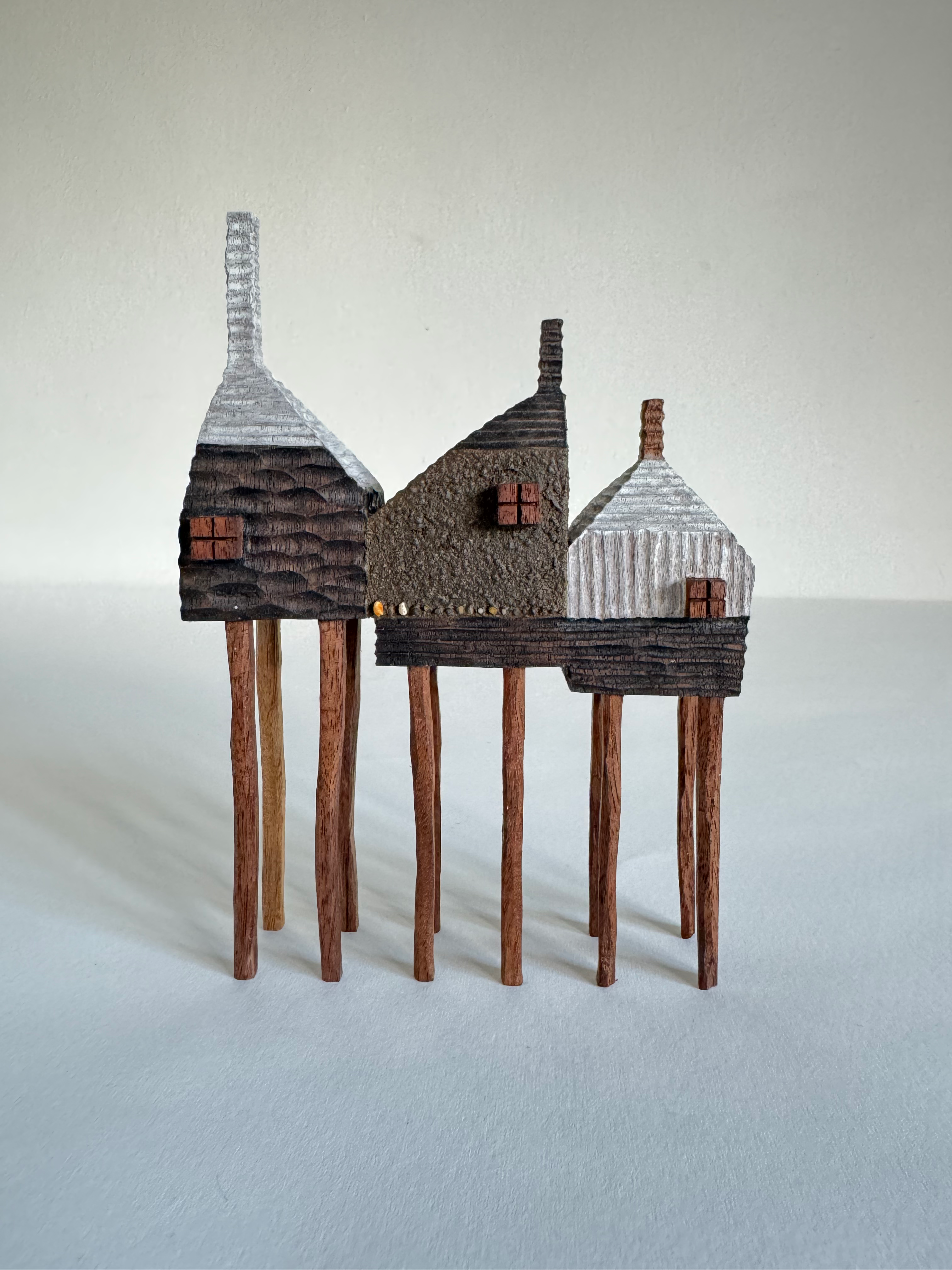 The terraced house in the forest