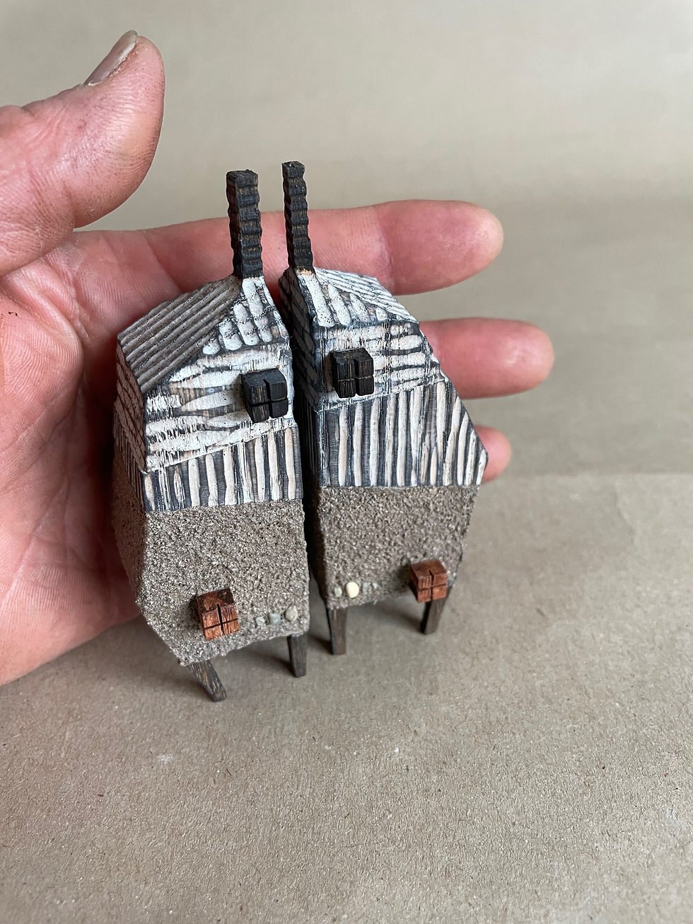 Thumbnail: Teeny twins’ house ( comes in pairs ) 