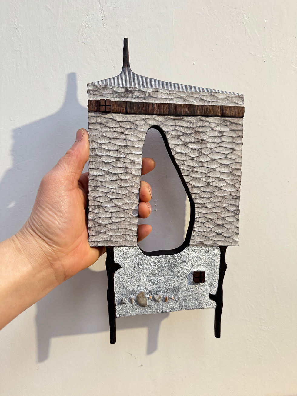 Thumbnail: Woodland Time Hole House ( wall-mounted or leaning-style)