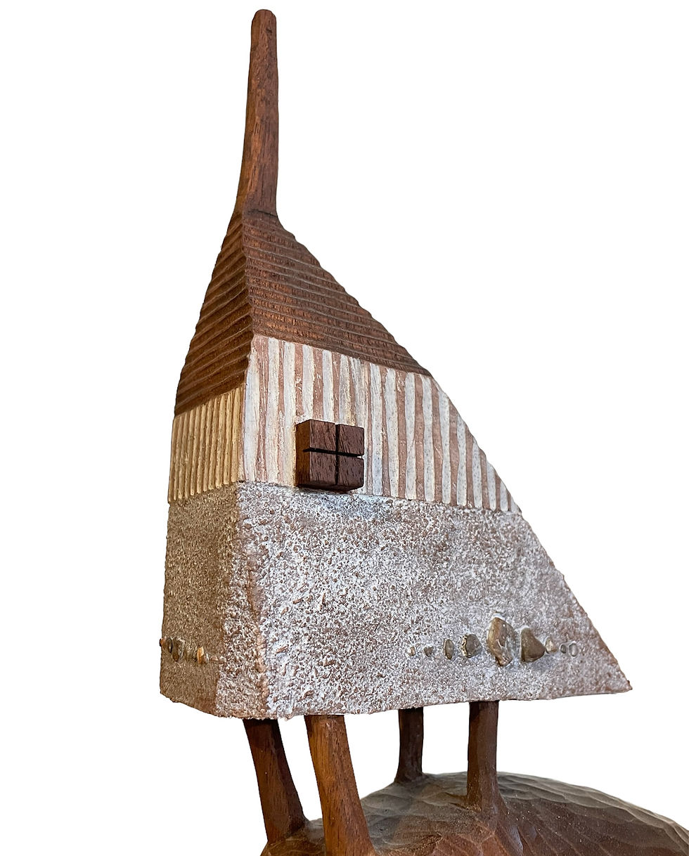Thumbnail: Seaside hut on boulder
