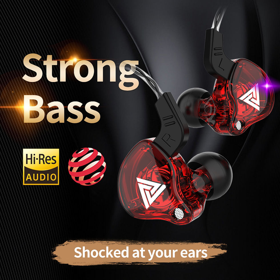 Thumbnail: Original QKZ AK6 In Ear Earphone 6 Dynamic Driver Unit Headphone With Mic Stereo