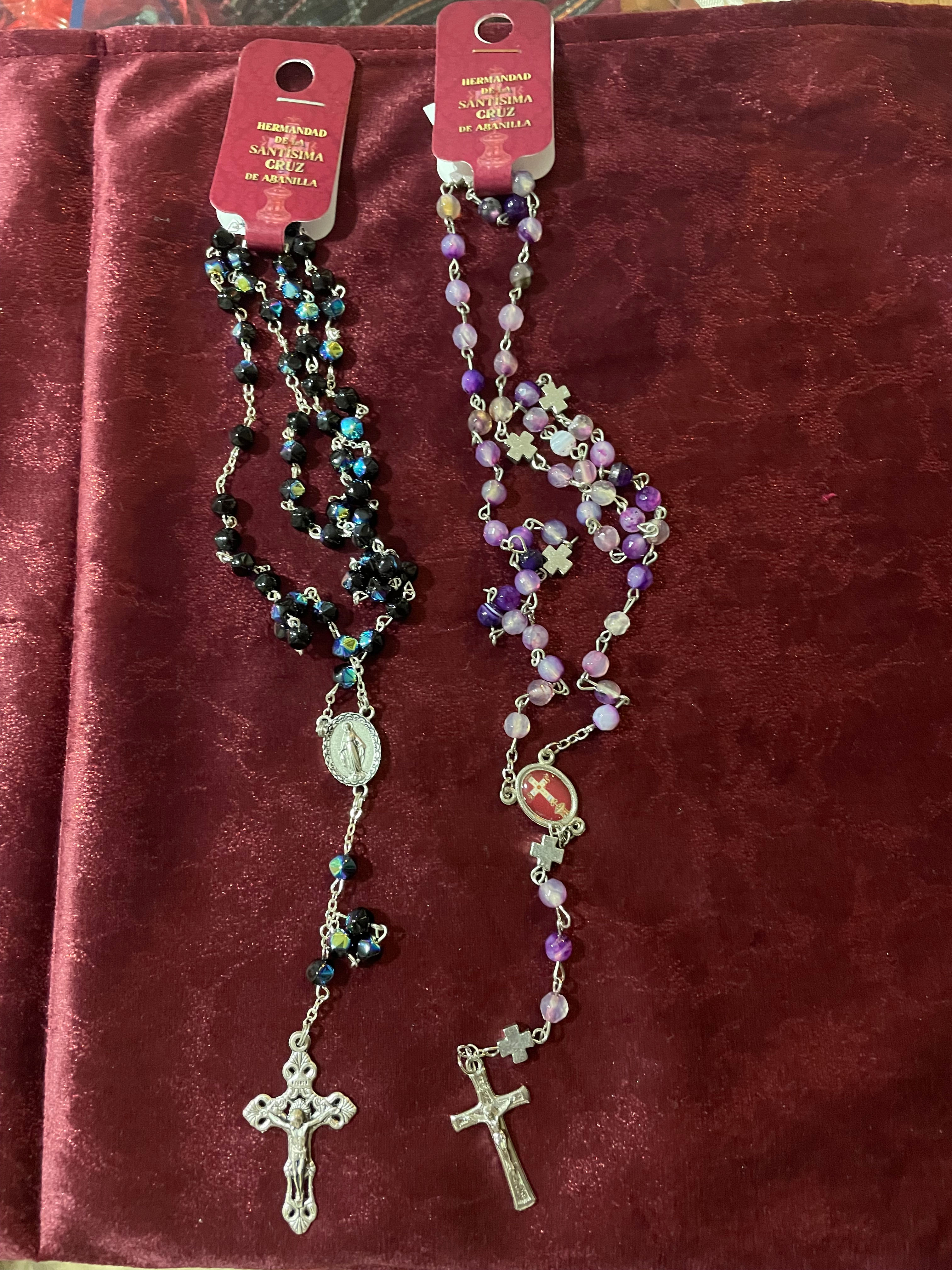 ROSARIO CRISTAL/PERLA