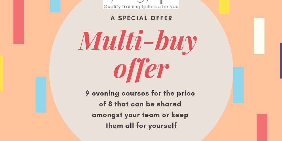 Multi-Buy Offer: Evening CPD (1)