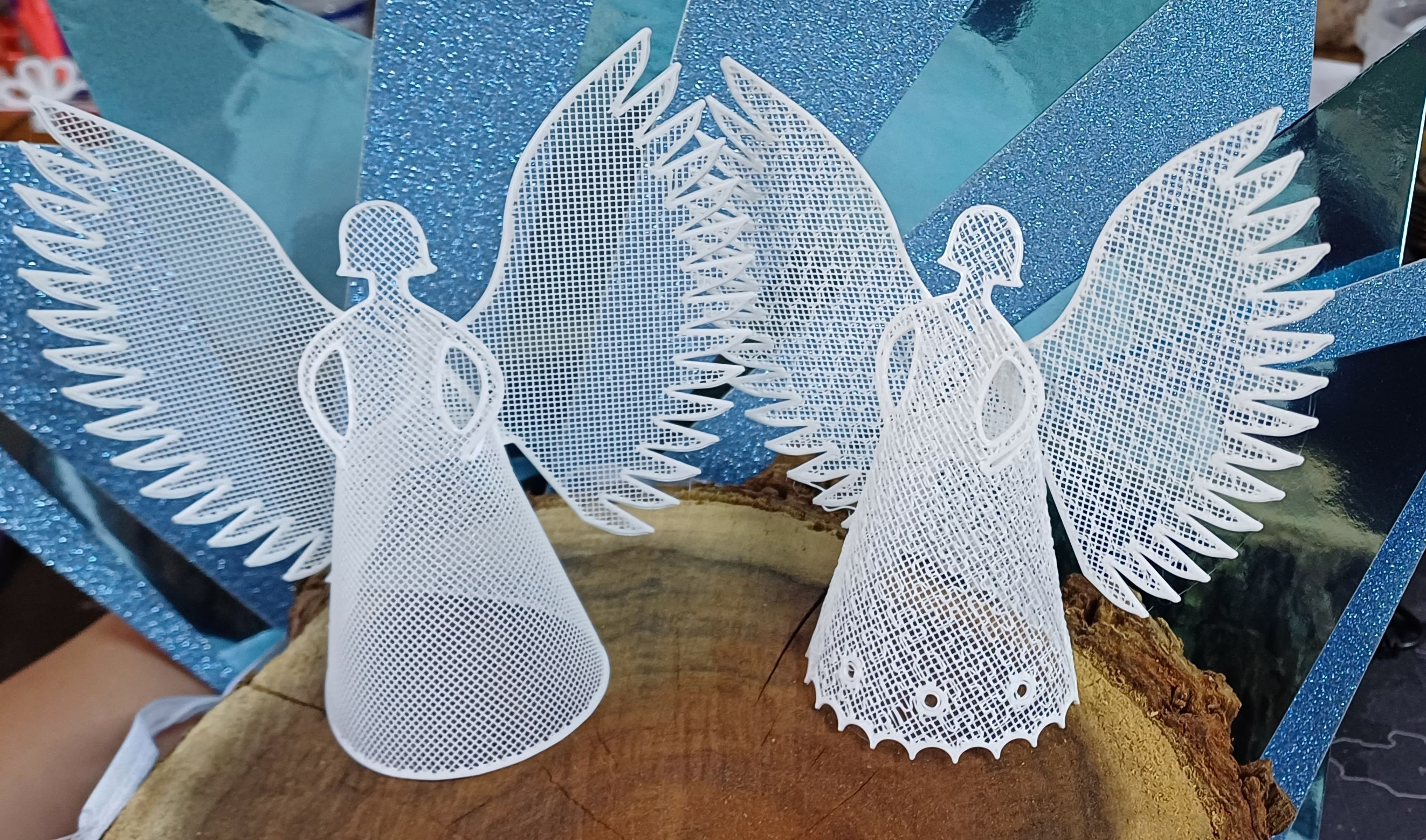 Angel tree topper /Angel decoration 