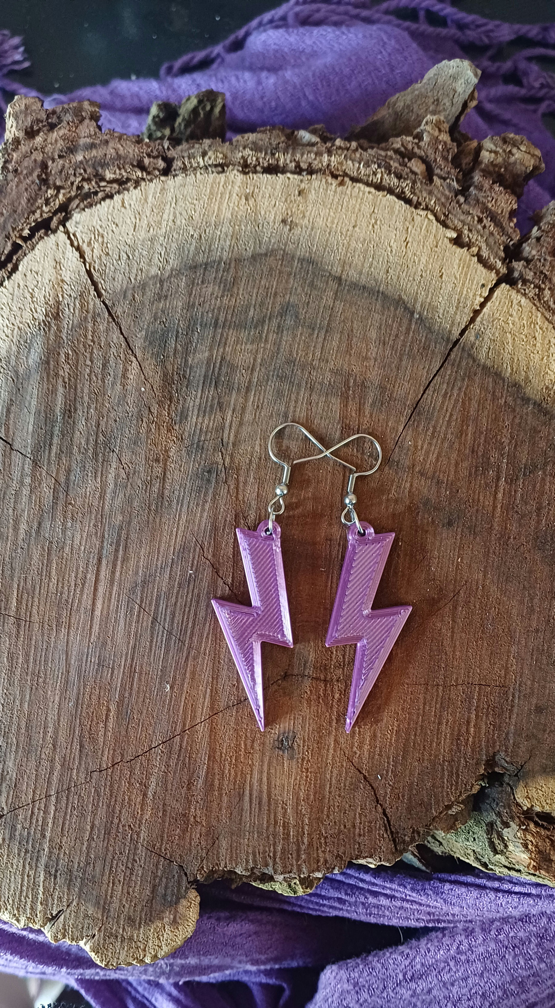 Lightning Earrings 🌩 