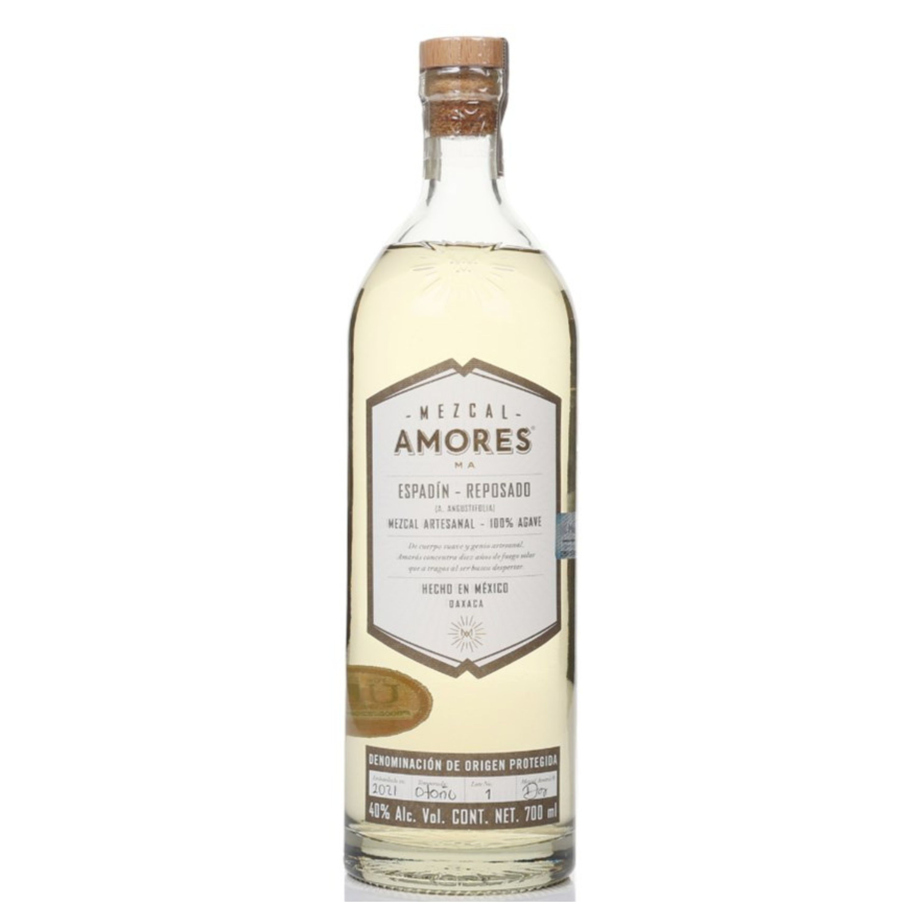 Mezcal Amores Espadin Reposado