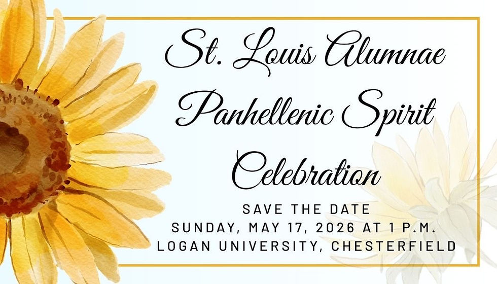 St. Louis Alumnae Panhellenic Association Spirit Celebration
