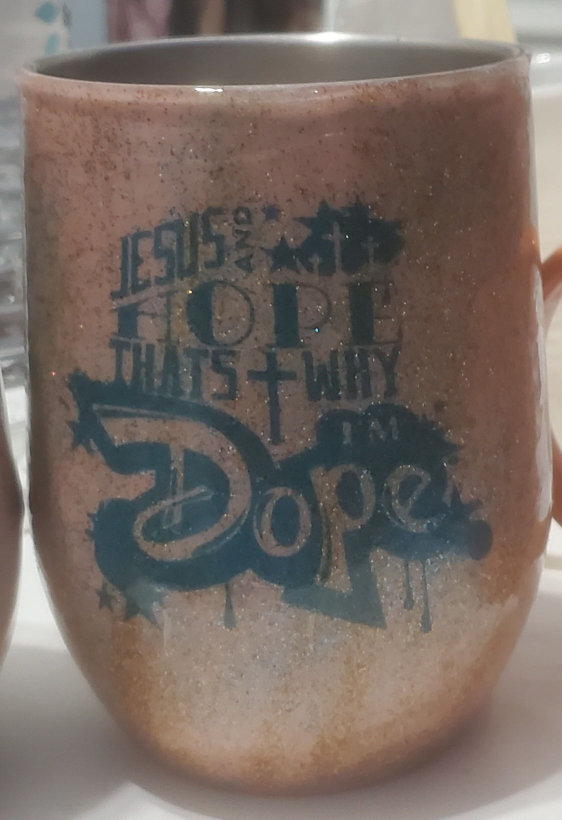 Jesus and Hope small Tumbler 