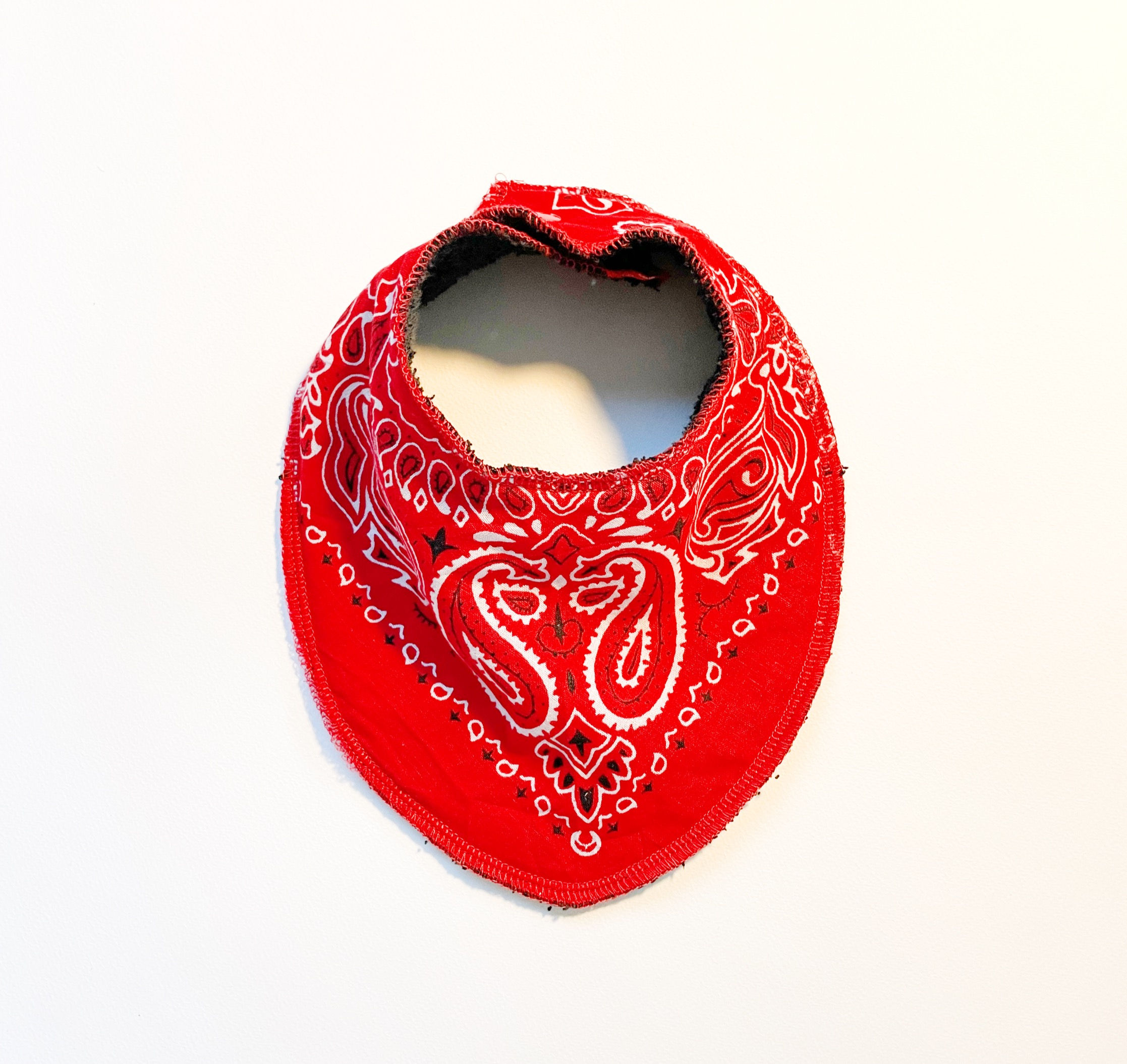 Bavoir Bandana rouge