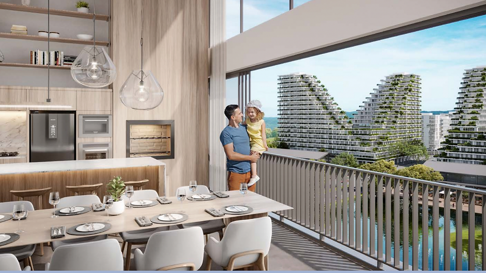 Miniatura: Apartamento duplex no Vista Jardins