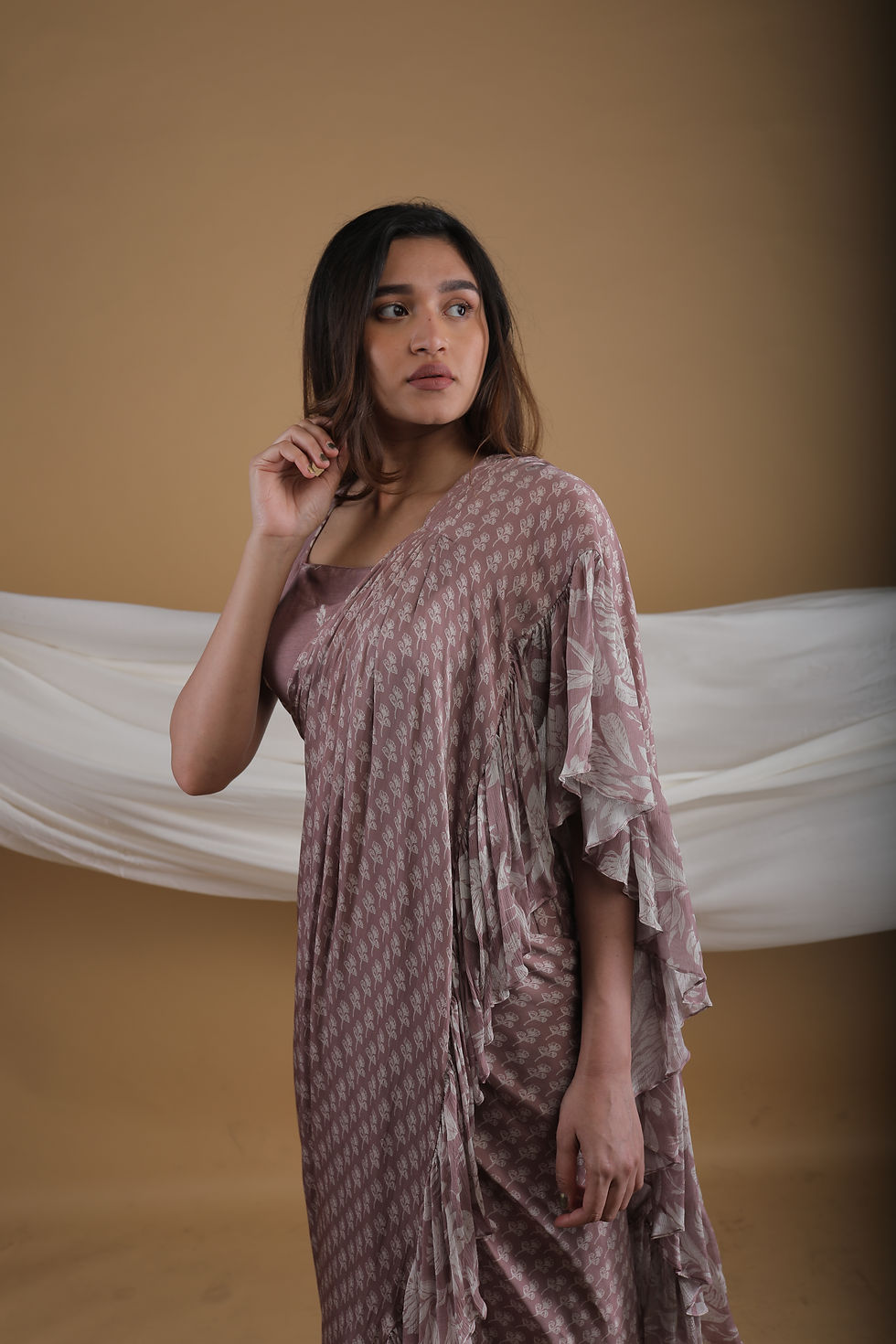 Thumbnail: Cocktail Prestitched Saree
