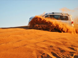 Dune-Bashing fortuner