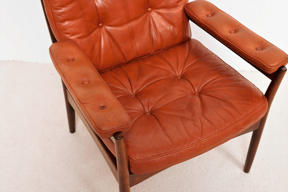 Miniature : Fauteuil Einar larsen & Aksel Bender Madsen