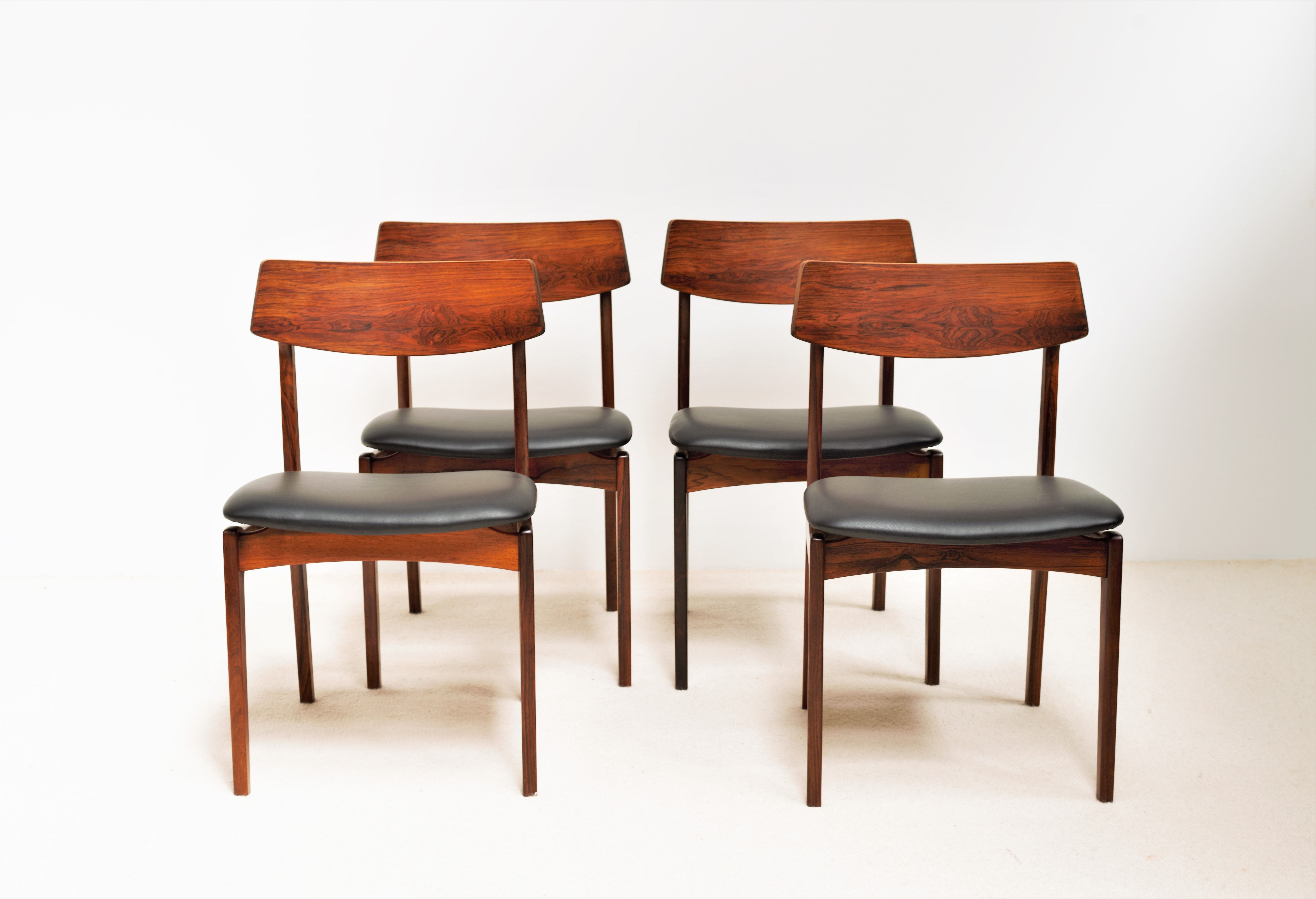 Chaises Funder Smith Madsen en Palissandre