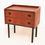Miniature : Commode Mid-Century 2 tiroirs en Teck