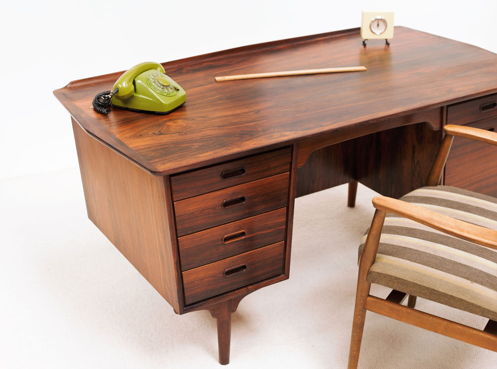 Miniature : Bureau Svend Aage Madsen en Palissandre