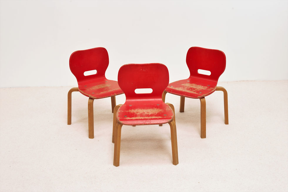 Lot de 3 chaises pour enfants RABO