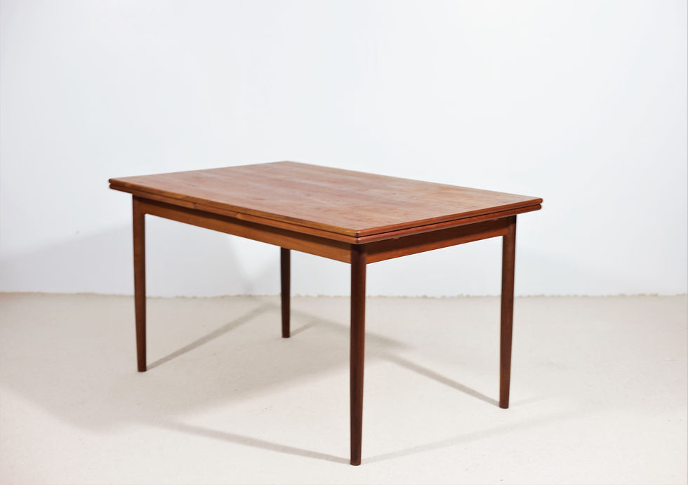 Miniature : Table à manger Mid-Century en Teck