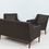 Miniature : Sofa et 2 fauteuils danois