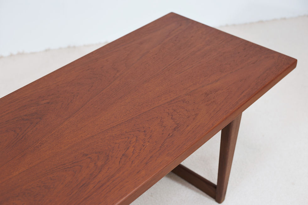 Miniature : Table basse en teck