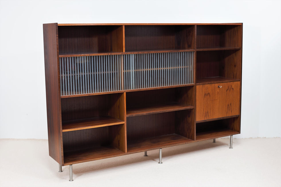 Miniature : Bibliothèque en Palissandre