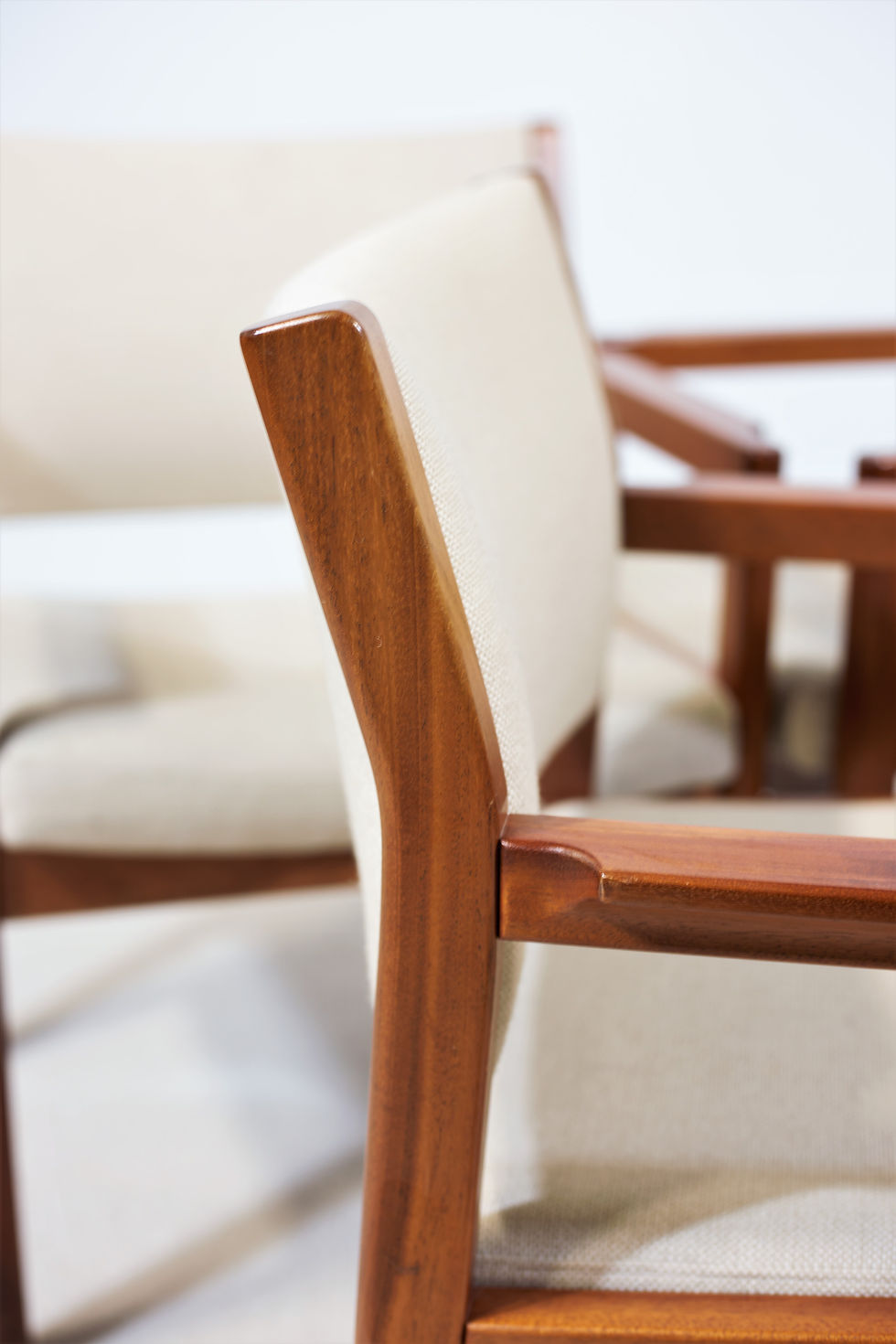 Miniature : 2 Fauteuils en Acajou Christian Hvidt