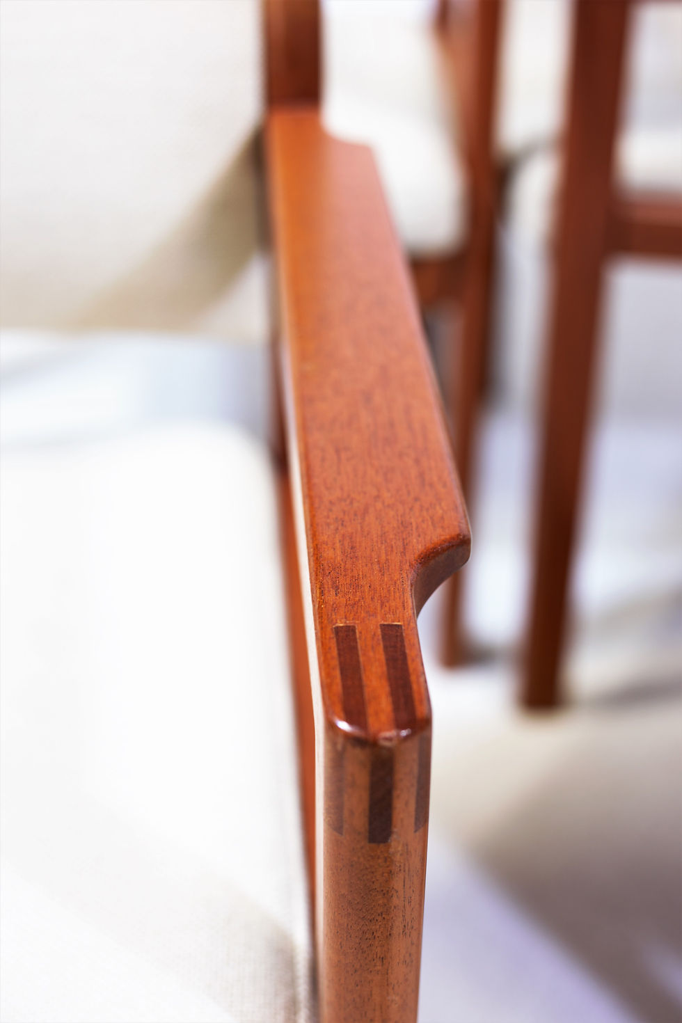 Miniature : 2 Fauteuils en Acajou Christian Hvidt
