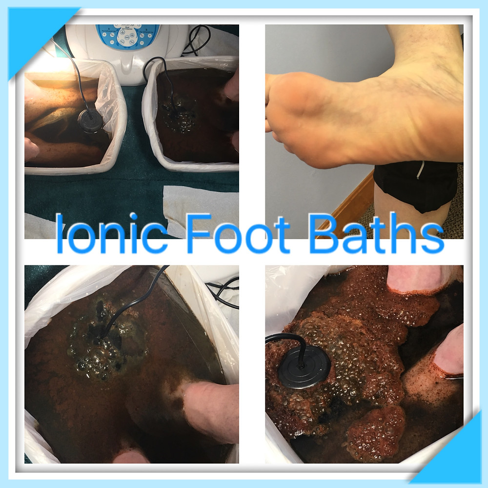 30 minutes Ionic detox foot treatment