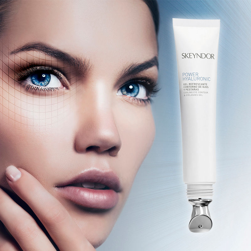 SKEYNDOR POWER HYALURONIC Gel Rinfrescante Contorno Occhi e Ciglia 15 ml