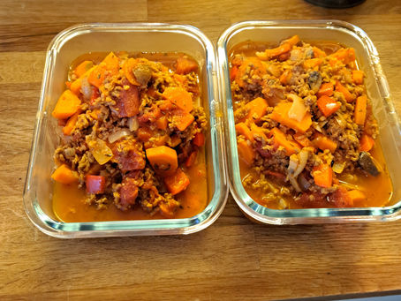 Voeding - Vegan Meal Prep Voor Atleten - Spaghetti Bolognese