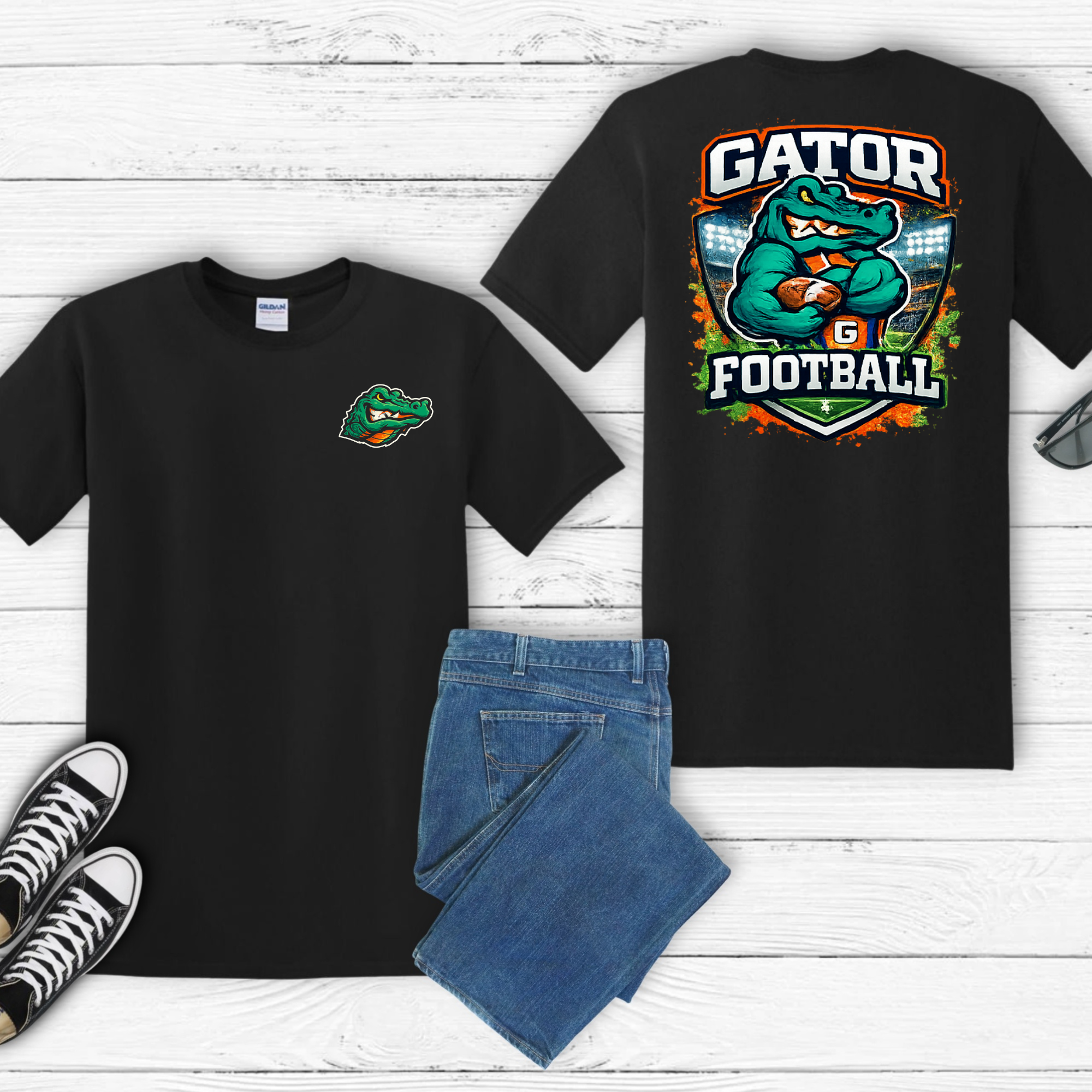 Gator Football Team Graphic Tee