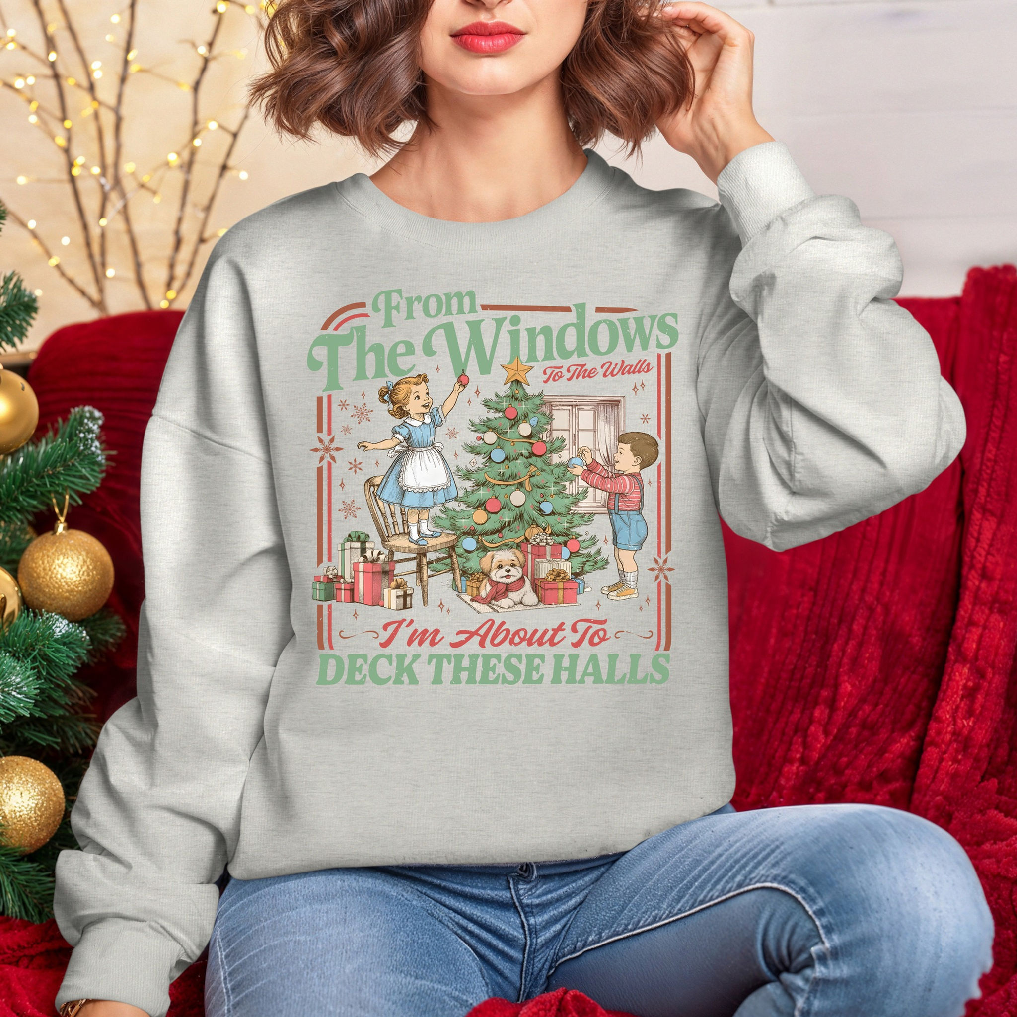 From the Windows to the Walls Christmas Sweatshirt