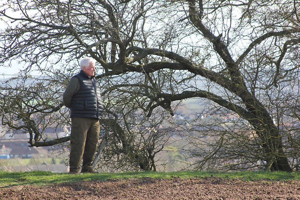 Ian Roberts looking at potential development site