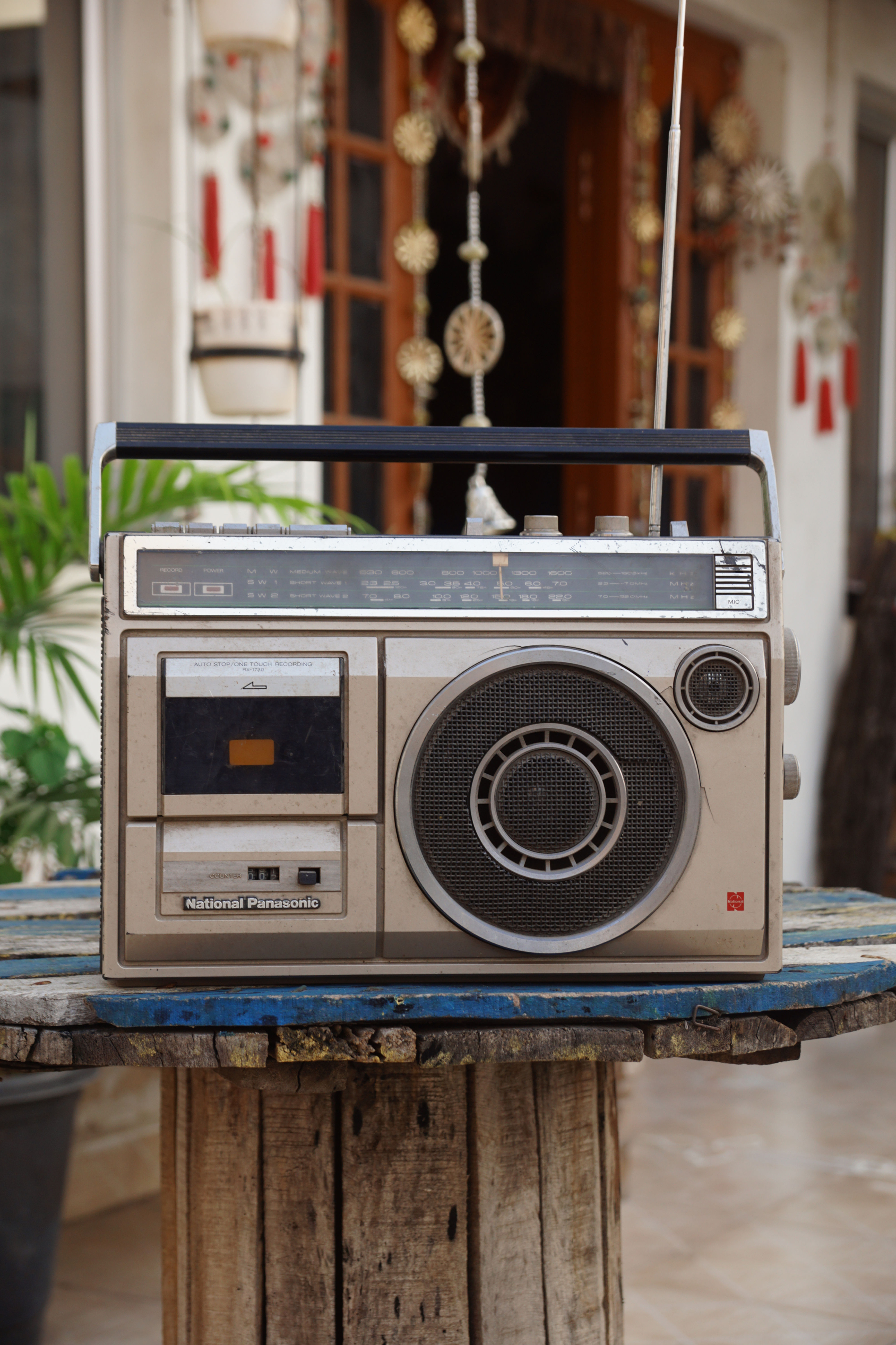 1970s National Panasonic RX-1730T cassette radio recorder boombox