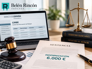 Indemnización por inclusión indebida en CIRBE y vulneración del derecho al honor
