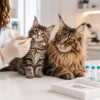 Maine Coon Cats DNA Testing