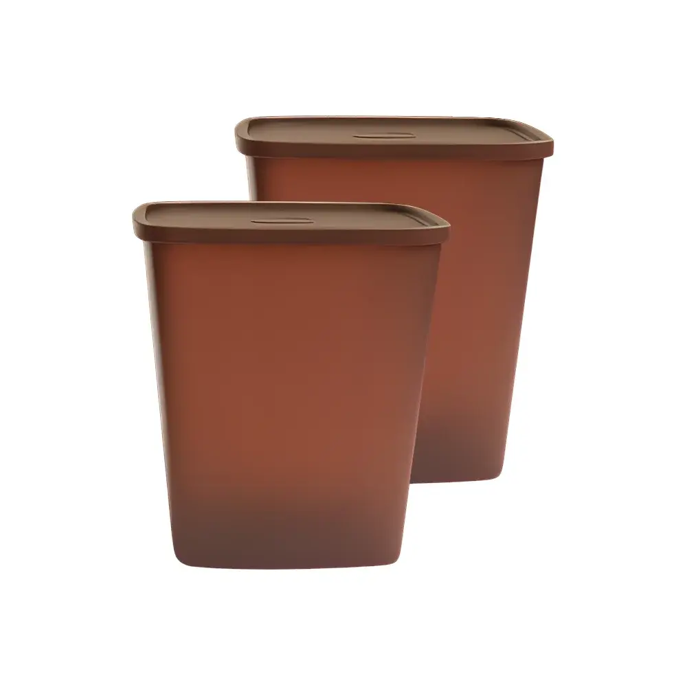 Set recipiente pătrate 1,5 L