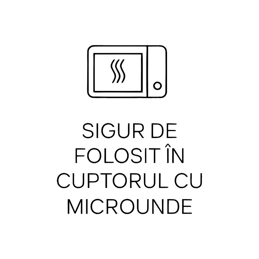 Miniatură: Sigur de folosit în cuptorul cu microunde