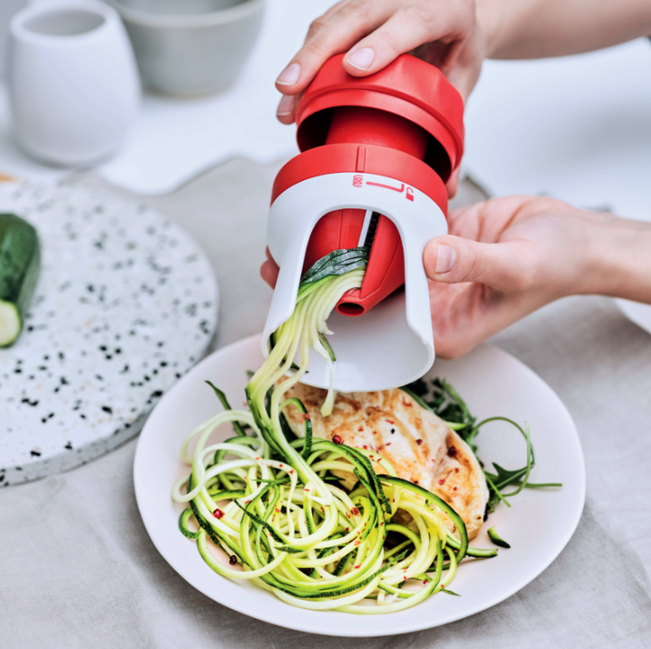 Miniatură: Set spiralizator de mână pentru legume