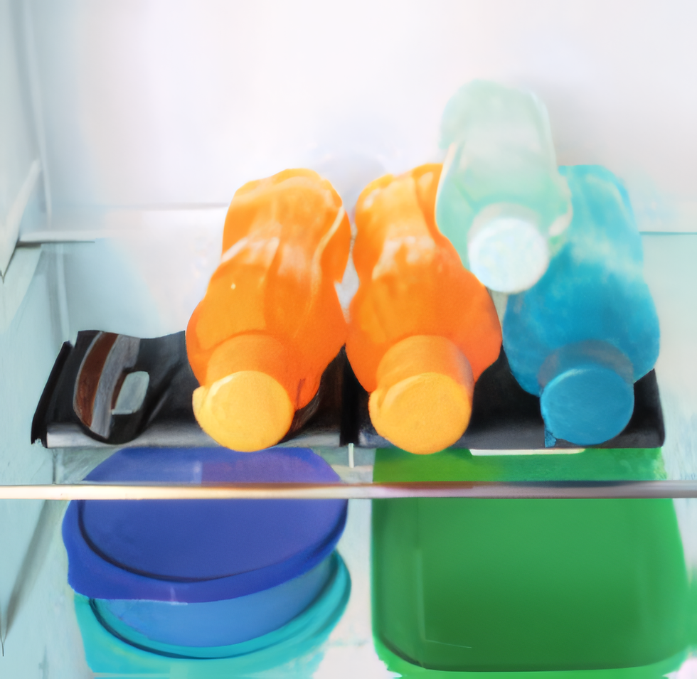Miniatură: Organizator sticle Recycline în frigider