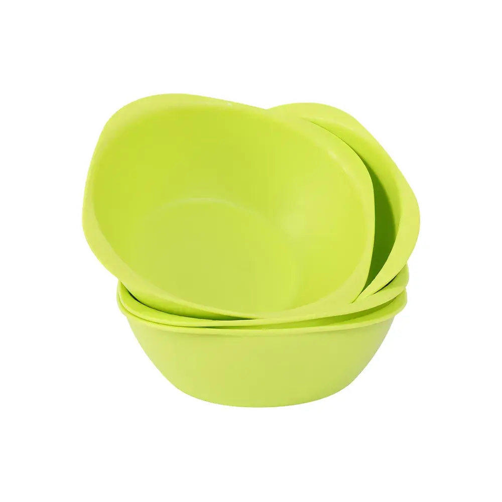 Set 4 boluri verzi de 780 ml pentru servirea preparatelor