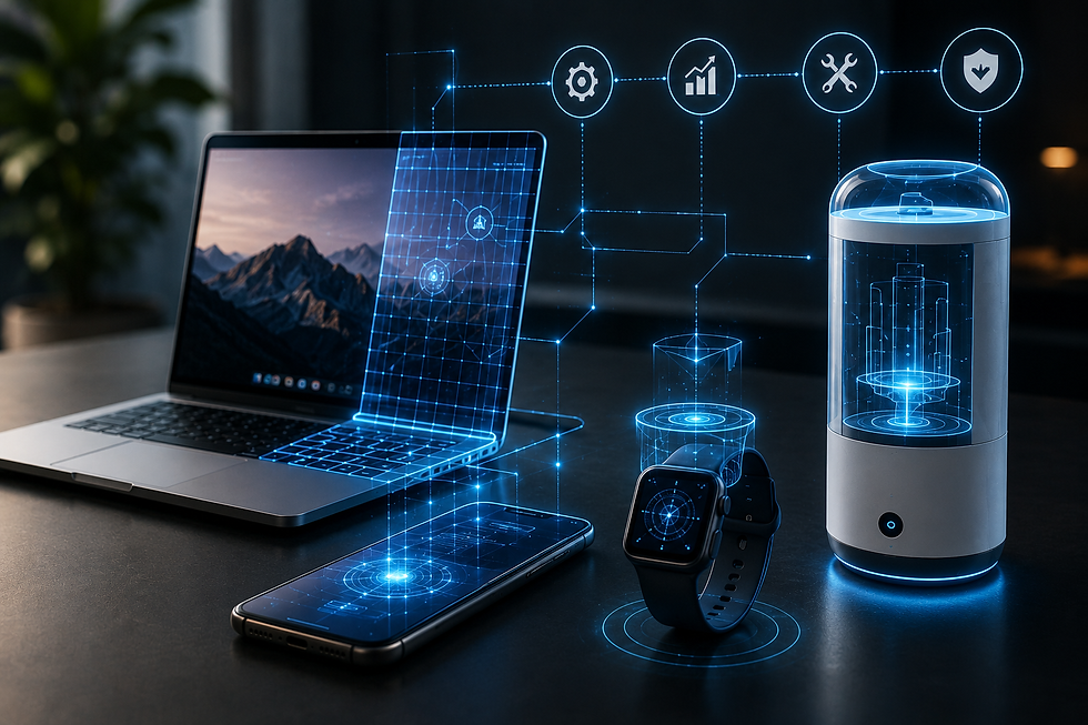 Products will stop being passive objects and become continuous sources of data and recurring revenue.