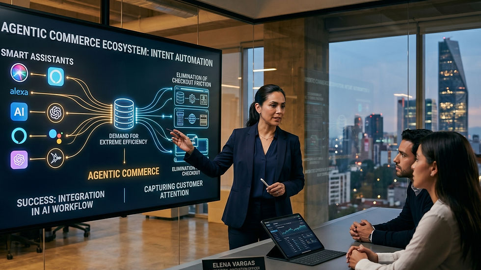 We are seeing the birth of a new era: Agentic Commerce.